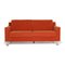 Orange Fabric Sofa by Ewald Schillig 1