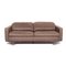 Gray Leather Sofa by Willi Schillig 1