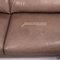 Gray Leather Sofa by Willi Schillig 3