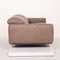 Gray Leather Sofa by Willi Schillig 8