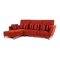 Moule Alcantara Red Corner Sofa from Brühl & Sippold 1