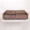 Gray Leather Sofa by Willi Schillig 9