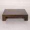 Brown Wooden High Gloss Coffee Table from Minotti 7