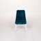 Maxalto Turquoise Velvet Chair from B&B Italia 9