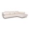 Brand Face White Leather Corner Sofa by Ewald Schillig, Image 1