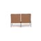 Beige and Brown Leather Sofa by Walter Knoll 9