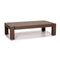 Natuzzi Brown Wooden Coffee Table, Image 1