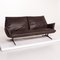 Dark Brown Leather Sofa from Koinor 9