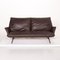 Dark Brown Leather Sofa from Koinor 10