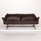 Dark Brown Leather Sofa from Koinor 2