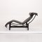 Le Corbusier LC 4 Black Leather Lounger from Cassina 12