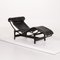 Le Corbusier LC 4 Black Leather Lounger from Cassina 7