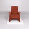 Fauteuil Orange Rouge Rouillé Himolla 2