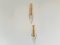 Vintage Brass & Glass Pendant Lamps from Vitrika, Set of 2 7