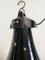 Industrial Bauhaus Black Enamel Pendant Lamp, 1930s 5