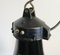 Industrial Bauhaus Black Enamel Pendant Lamp, 1930s 6