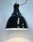 Industrial Bauhaus Black Enamel Pendant Lamp, 1930s 9