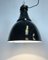 Industrial Bauhaus Black Enamel Pendant Lamp, 1930s, Image 9