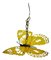 Brass Butterfly Lamp, 1960s, Image 1