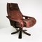 Danish Leather Armchair, 1980s 1