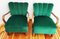 Czechoslovakian H 237 Armchairs by Jindřich Halabala for Thonet, 1960s, Set of 2 4