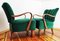 Czechoslovakian H 237 Armchairs by Jindřich Halabala for Thonet, 1960s, Set of 2 6