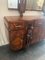 Sculptural Walnut Sideboard and Mirror, 1920s 16