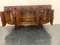 Sculptural Walnut Sideboard and Mirror, 1920s 13