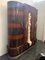 Carved Walnut & Rosewood Wardrobe with Lacquered Front from Ducrot, 1920s, Image 5