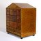 Small Vintage Hollywood Regency Gold Wood Cabinet 4