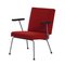 Roter 1401 Armlehnstuhl von Wim Rietveld für Gispen, 1950er 1
