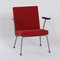 Roter 1401 Armlehnstuhl von Wim Rietveld für Gispen, 1950er 9