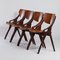 Teak Dining Chairs by Hovmand Olsen for Mogens Kold 1960s, Set of 4 4