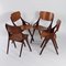 Teak Dining Chairs by Hovmand Olsen for Mogens Kold 1960s, Set of 4 5