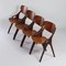 Teak Dining Chairs by Hovmand Olsen for Mogens Kold 1960s, Set of 4 7