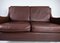 2-Seat Sofa in Red Brown Leather from Stouby Furniture 7