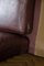 2-Seat Sofa in Red Brown Leather from Stouby Furniture 16