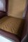 2-Seat Sofa in Red Brown Leather from Stouby Furniture 15