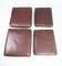 Canapé 2 Places en Cuir Marron Rouge de Stouby Furniture 19