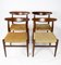 Dining Chairs Model W2 by Hans J. Wegner, 1960s, Set of 4 2