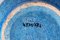 Scodella in ceramica blu Rimini smaltata di Aldo Londi per Bitossi, Immagine 6