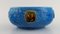 Bowl in Rimini Blue Glazed Ceramics by Aldo Londi for Bitossi 3