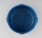Scodella in ceramica blu Rimini smaltata di Aldo Londi per Bitossi, Immagine 5