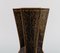 Cubist Vase in Glazed Stoneware by Lisa Engquist for Bing and Grondahl 4