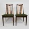 Vintage Teak and Fabric Dining Chairs by Leslie Dandy for G-Plan, 1960s, Set of 4 5