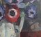 Natura morta con anemoni in brocca, anni '30, olio su tela, Immagine 13