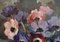 Natura morta con anemoni in brocca, anni '30, olio su tela, Immagine 6
