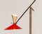 Italienische Messing Stehlampe mit Up & Down Leuchte von Stilux Milano, 1950er 14