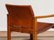 Cognac Leather Safari Chair Model Diana by Karin Mobring for Ikea, Sweden, 1970s 10