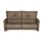 Cumuly Green Leather 3-Seater Sofa from Himolla 8